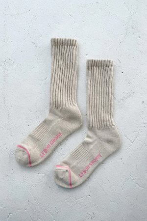 Le Bon Shoppe ballet sock - oatmeal