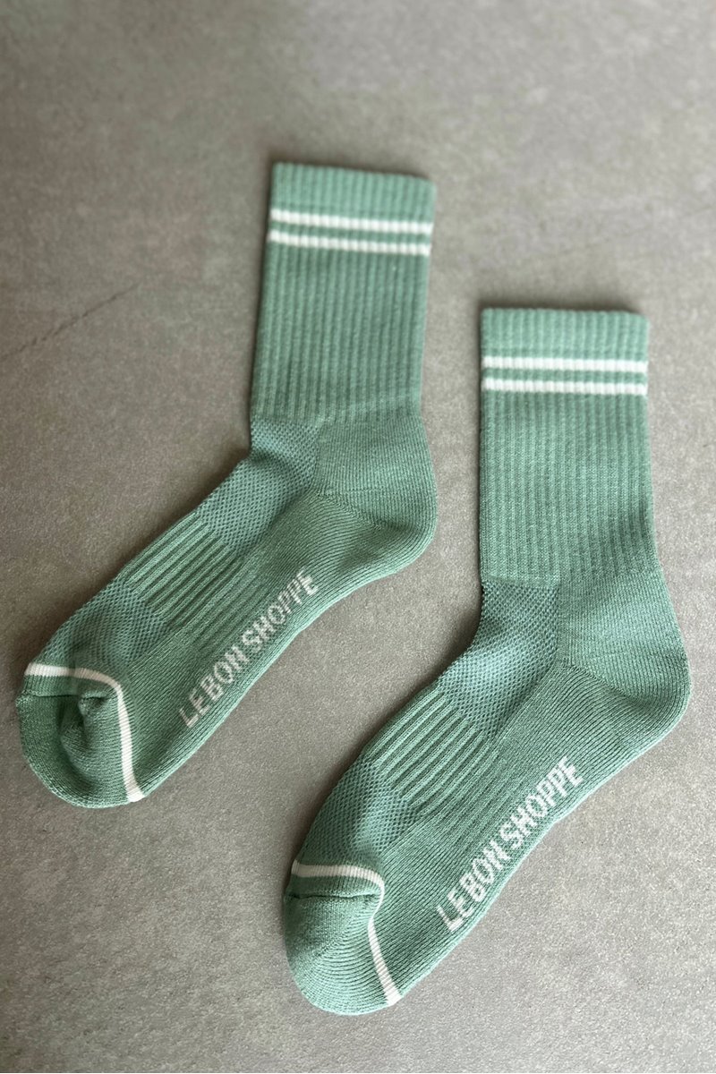 Le Bon Shoppe boyfriend sock - meadow back