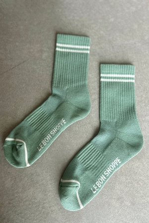 Le Bon Shoppe boyfriend sock - meadow back