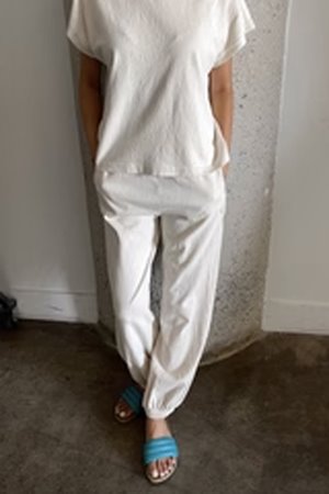 Le Bon Shoppe balloon pant naturel  side