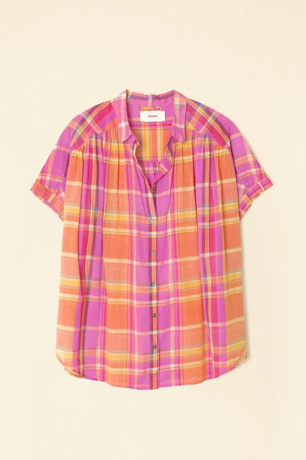 Xirena  paxton shirt - coral blaze