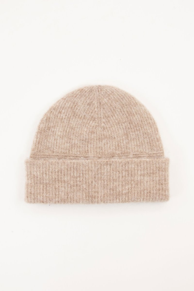 Sessun rowa knit hat - almond