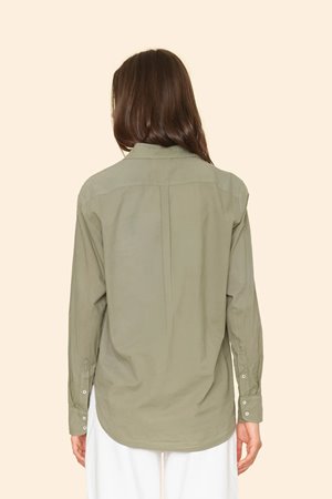 Xirena  beau shirt - green army side