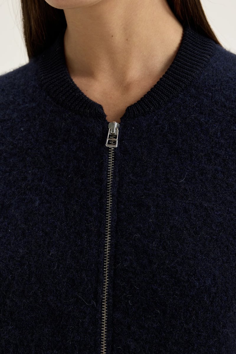 Asedi Knit Zip Cardigan
