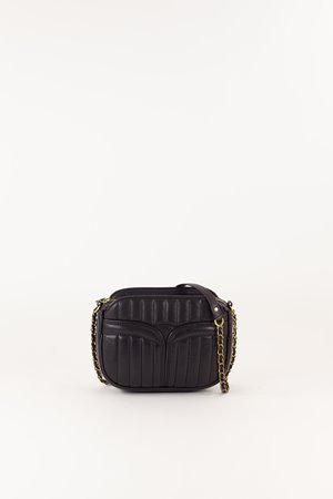 Sessun divine leather bag  black