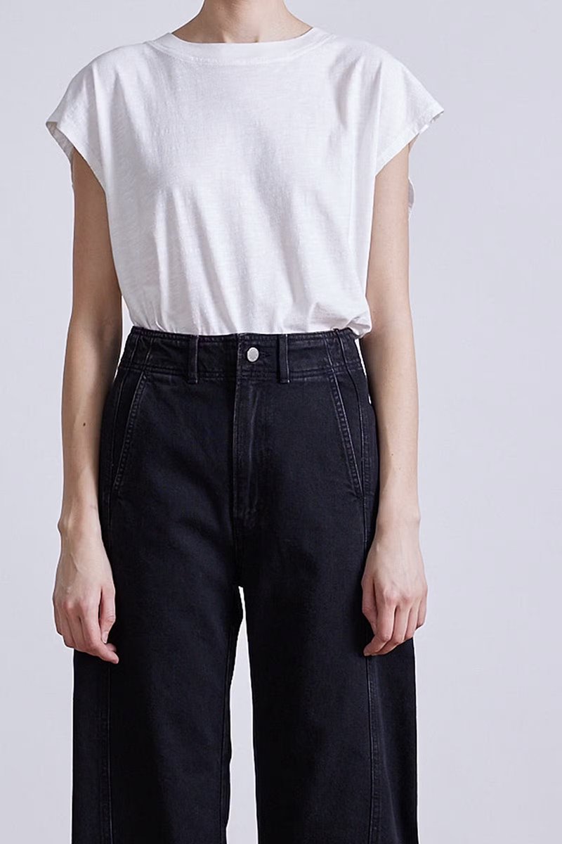 Apiece Apart meridian jean - luna wash  back