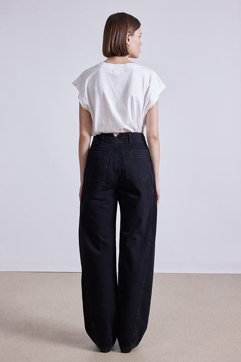 Apiece Apart meridian jean - luna wash  side