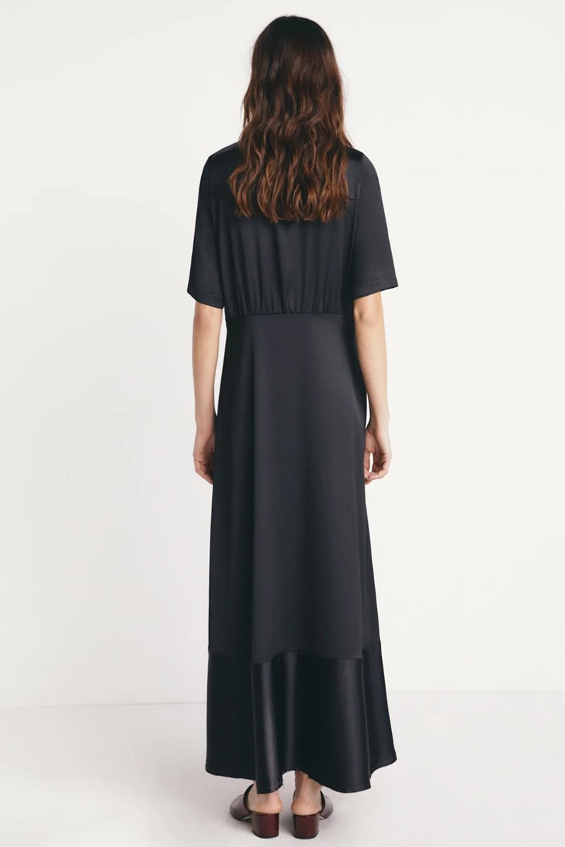 Masscob ellis dress black side Masscob ellis dress black side