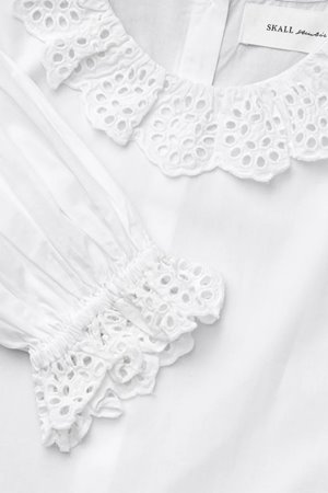 Skall Studio cornflower blouse back Skall Studio cornflower blouse back