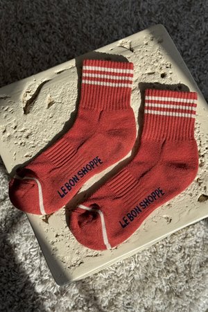 Le Bon Shoppe girlfriend sock terracotta Le Bon Shoppe girlfriend sock terracotta