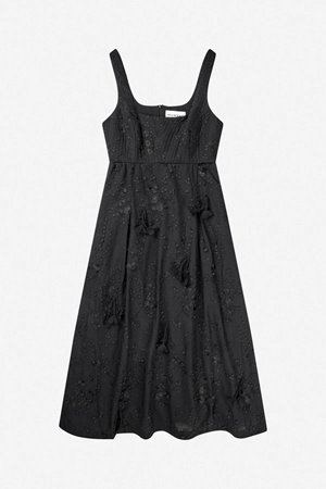 Munthe  fronia dress black side Munthe  fronia dress black side