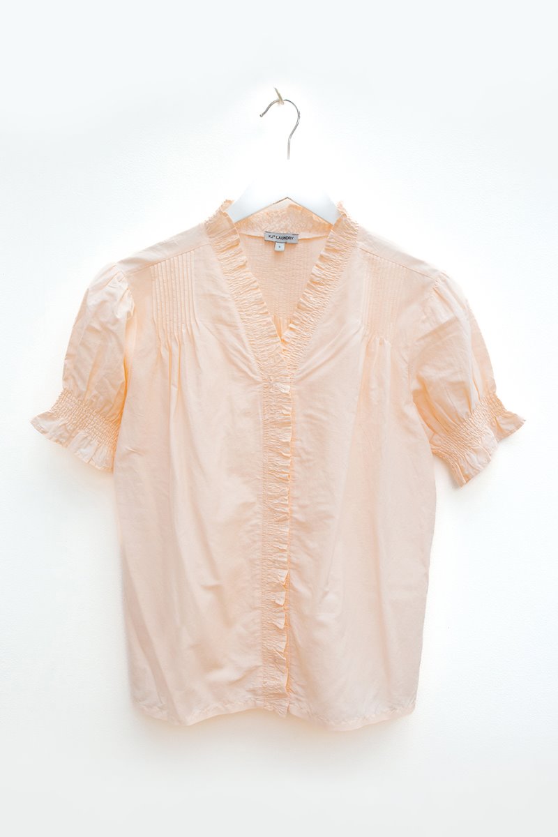 Kj's Laundry rosa blouse -   blush