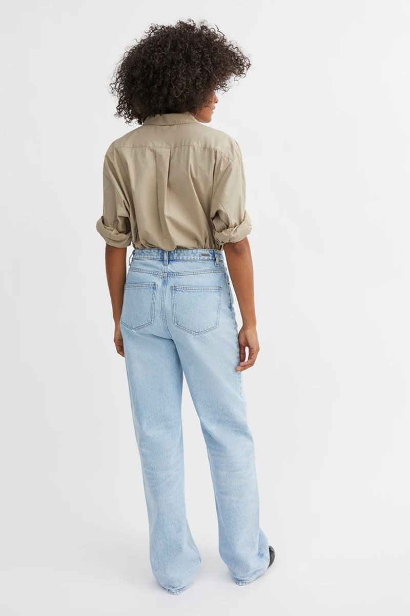 Skall Studio edgar shirt stone moss side