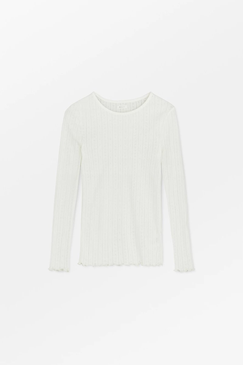 Skall Studio edie blouse  off white back Skall Studio edie blouse  off white back