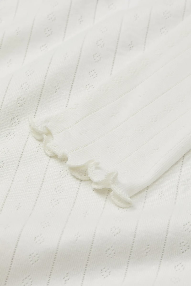 Skall Studio edie blouse  off white detail Skall Studio edie blouse  off white detail