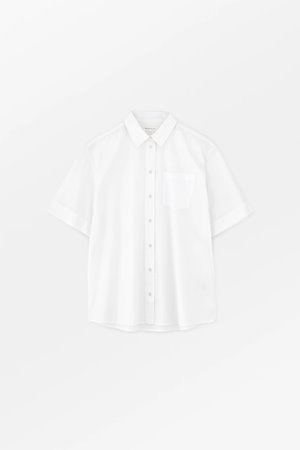 Skall Studio aggie shirt white detail