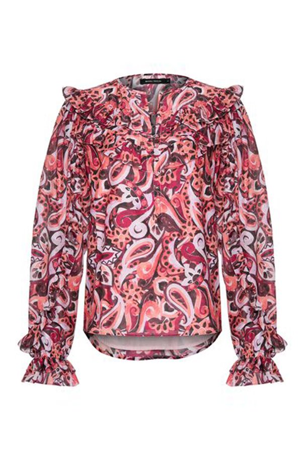 Bernadette Blouse  - Painted Paisley Magali Pascal Bernadette Blouse  - Painted Paisley