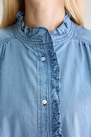 Bellerose coyote blouse chambray back Bellerose coyote blouse chambray back