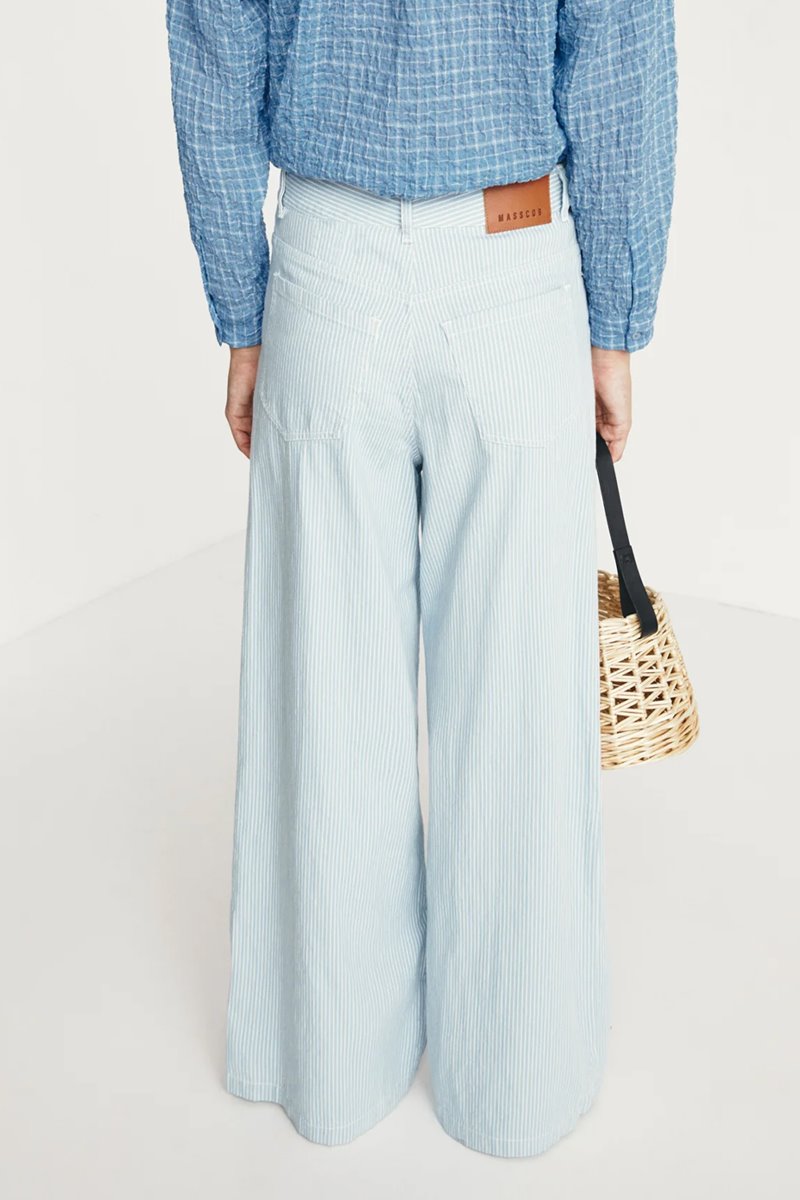 Masscob drach pants ciel side Masscob drach pants ciel side