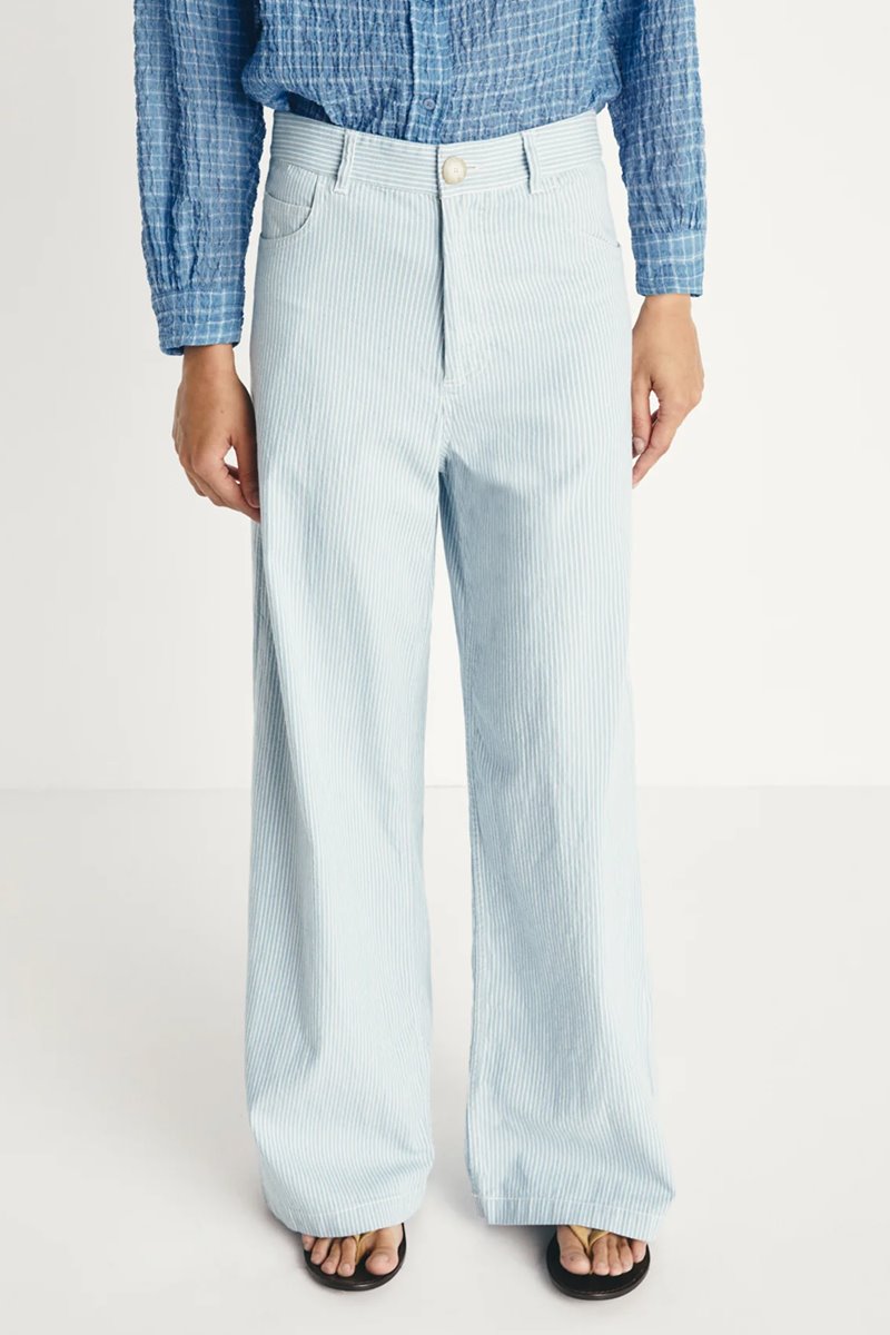 Masscob drach pants ciel detail Masscob drach pants ciel detail