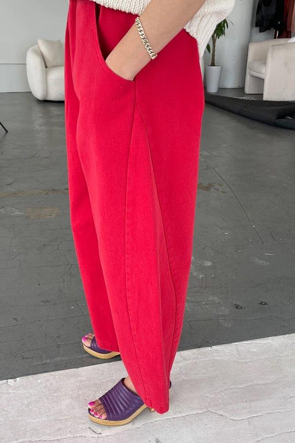 Le Bon Shoppe arc pant red 