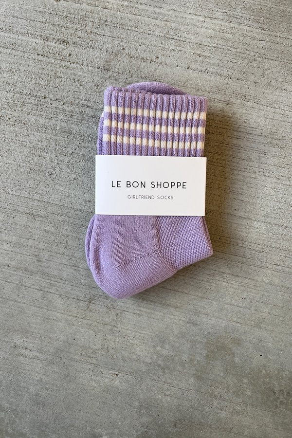 Le Bon Shoppe girlfriend sock iris