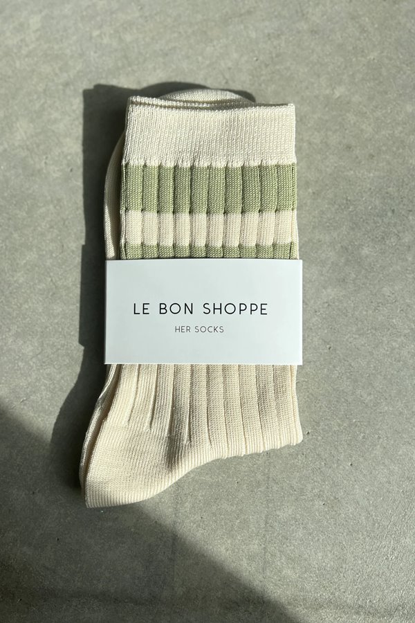 Le Bon Shoppe her sock guacamole
