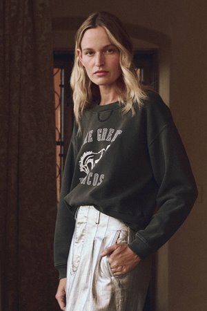 The Great the league sweatshirt  bucking bronco back