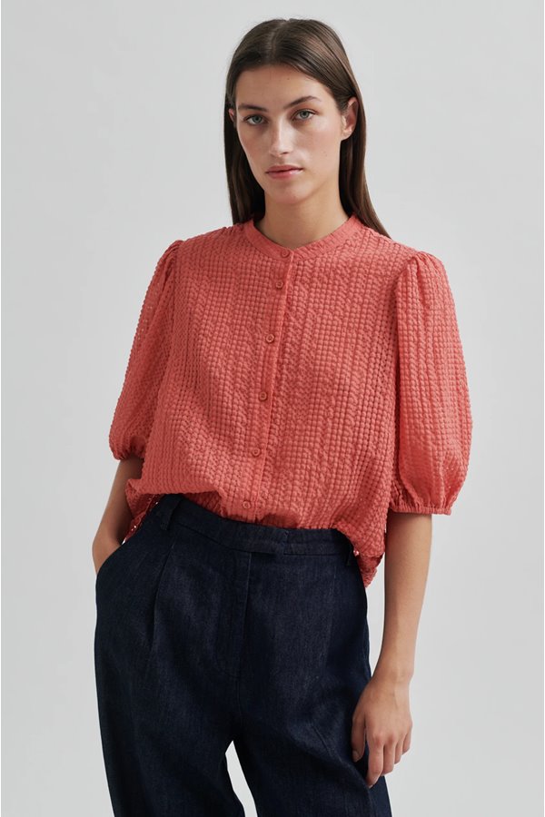 Second Female tascha shirt spiced coral