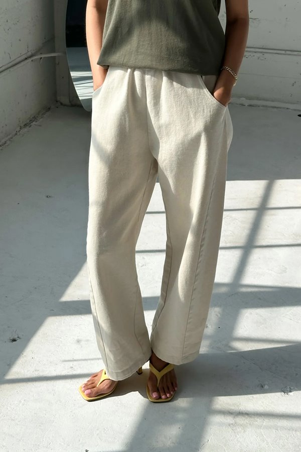 Le Bon Shoppe arc pant natural 