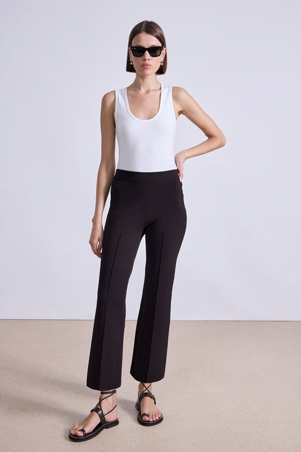 Apiece Apart rene pull on pant deep espresso