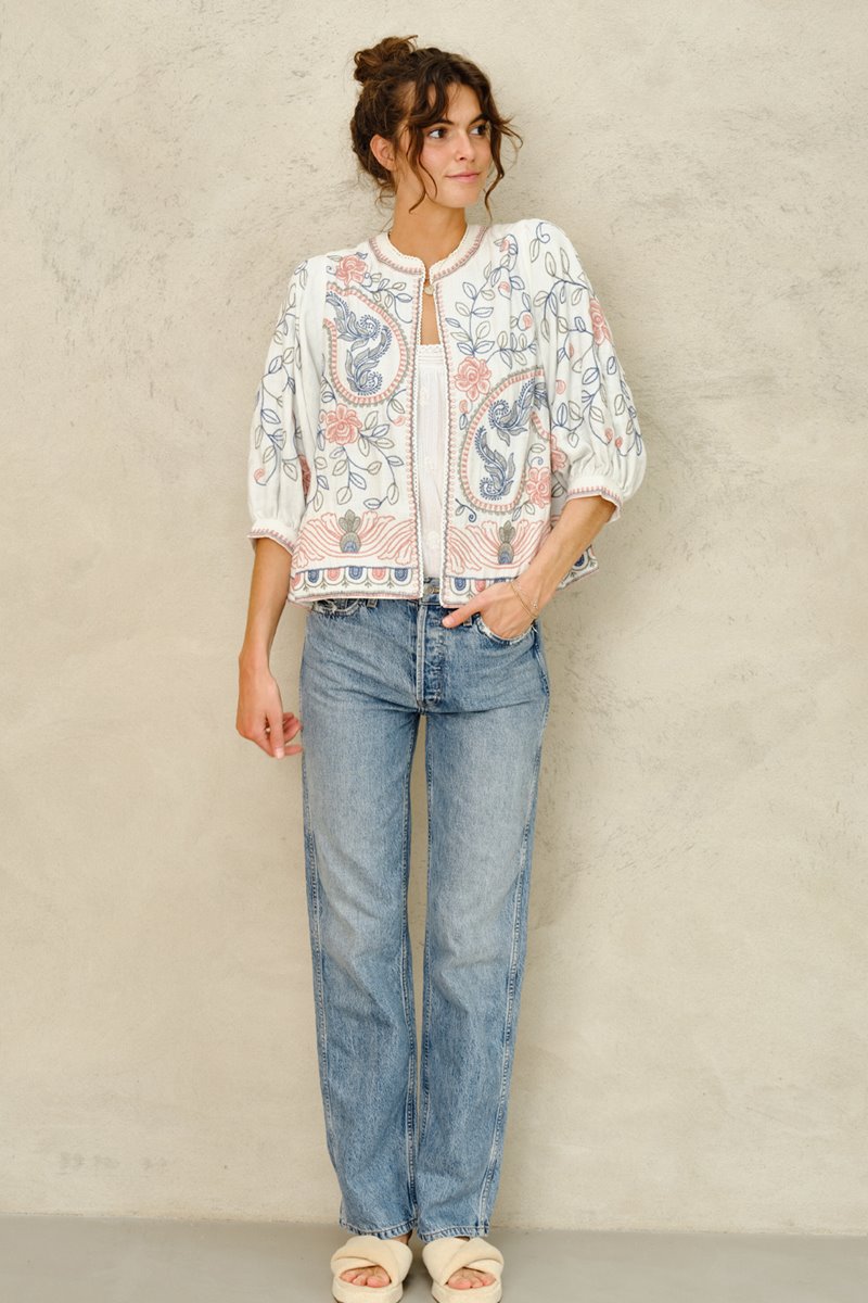 M.A.B.E anvi embroidered jacket