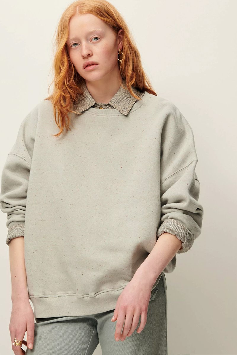 Sessun chebbi sweatshirt  sage
