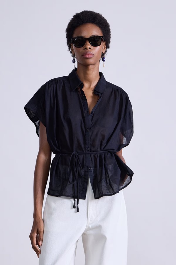 Apiece Apart agni floaty top black