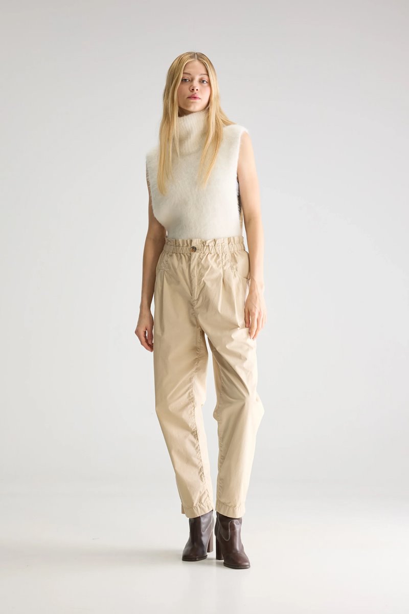 Bellerose winona trouser  beige back Bellerose winona trouser  beige back