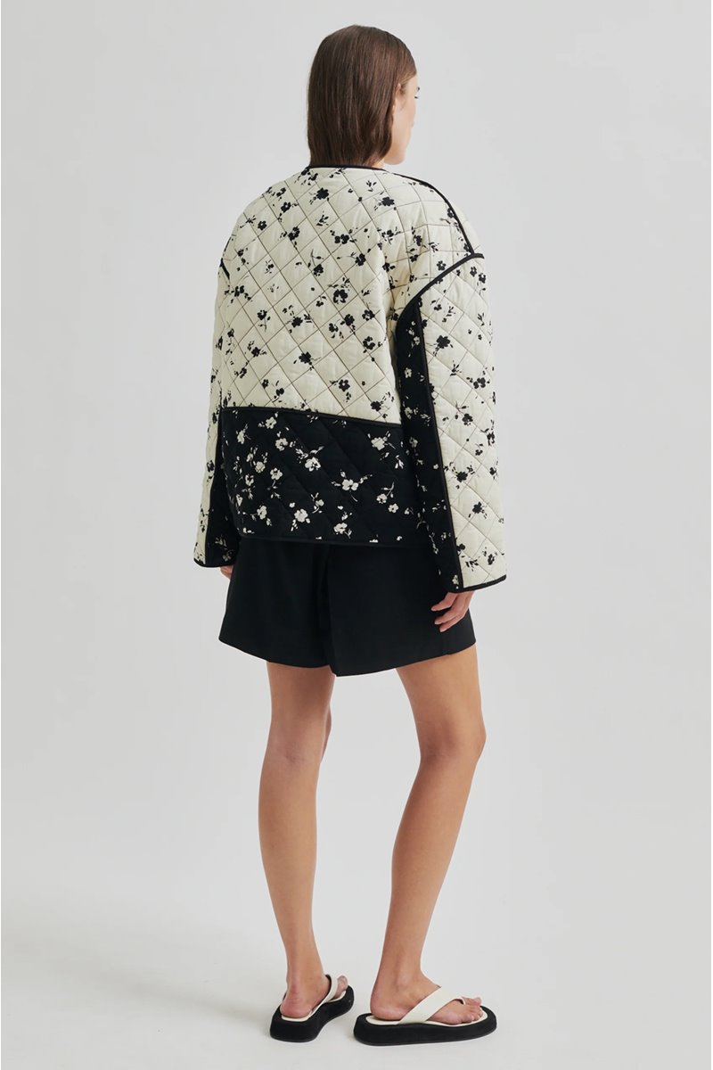 Second Female quin quilt jacket side Second Female quin quilt jacket side