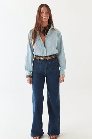 Maison Hotel austin blouse back Maison Hotel austin blouse back