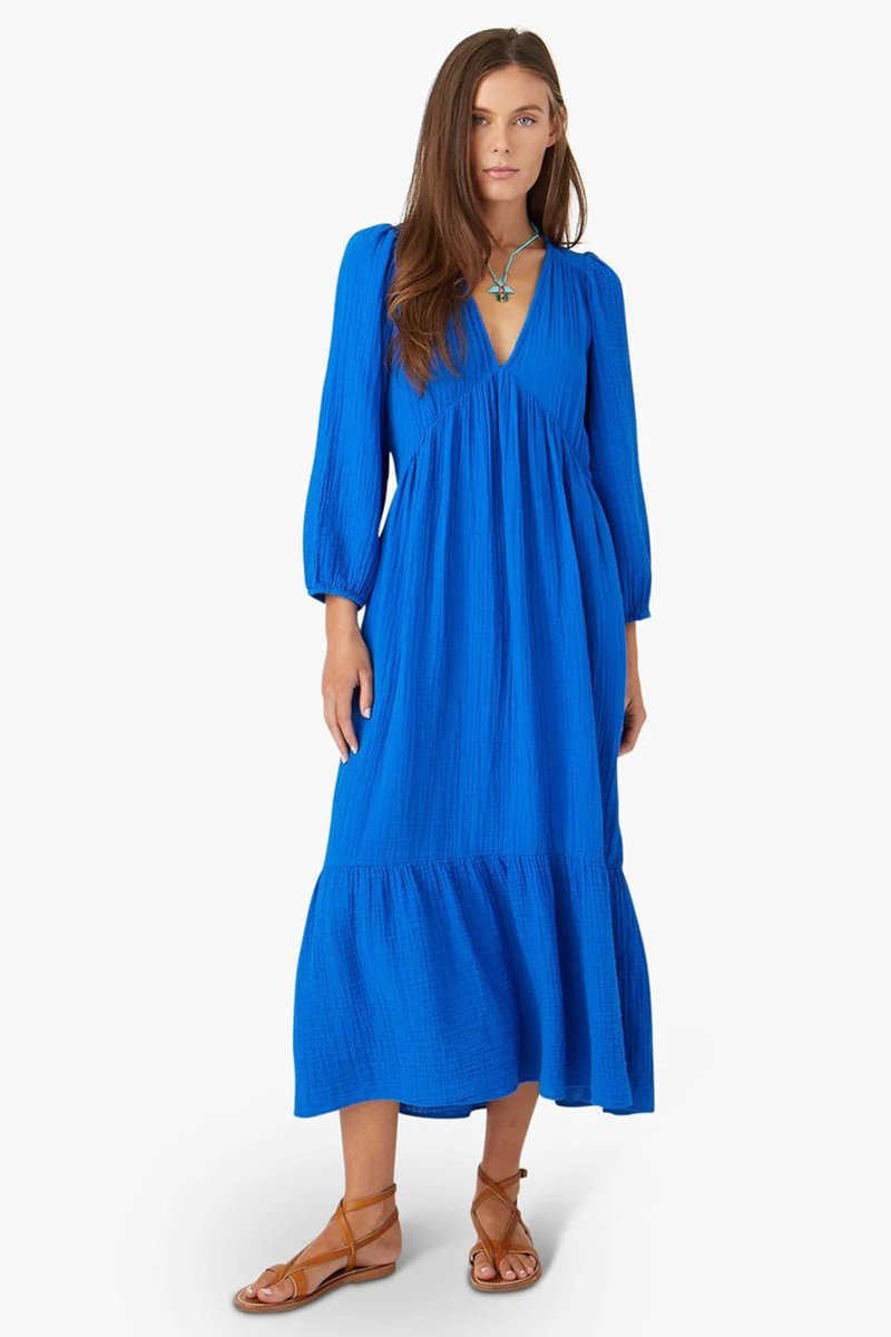 Xirena  ella dress electric blue 