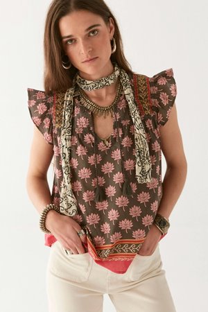 Maison Hotel charlize blouse mondrian Maison Hotel charlize blouse mondrian