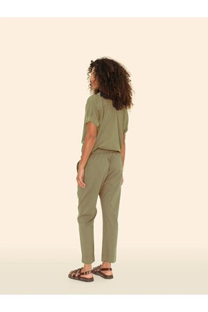 Xirena  draper pant dark seagrass back