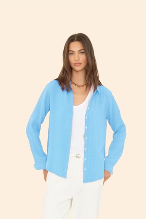 Xirena  scout shirt atlas blue 