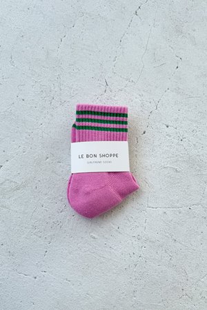 Le Bon Shoppe girlfriend sock rose pink