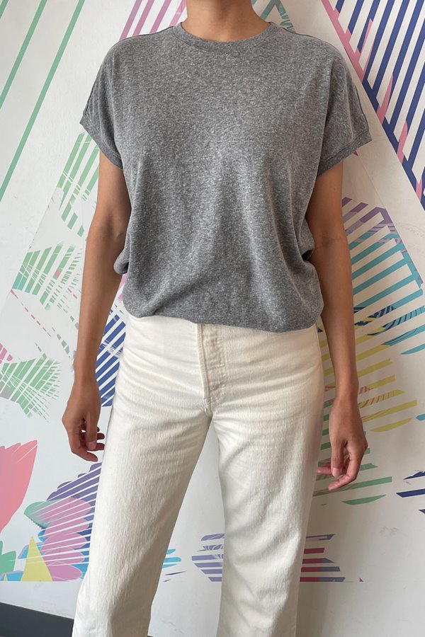 Le Bon Shoppe ease tee heather grey