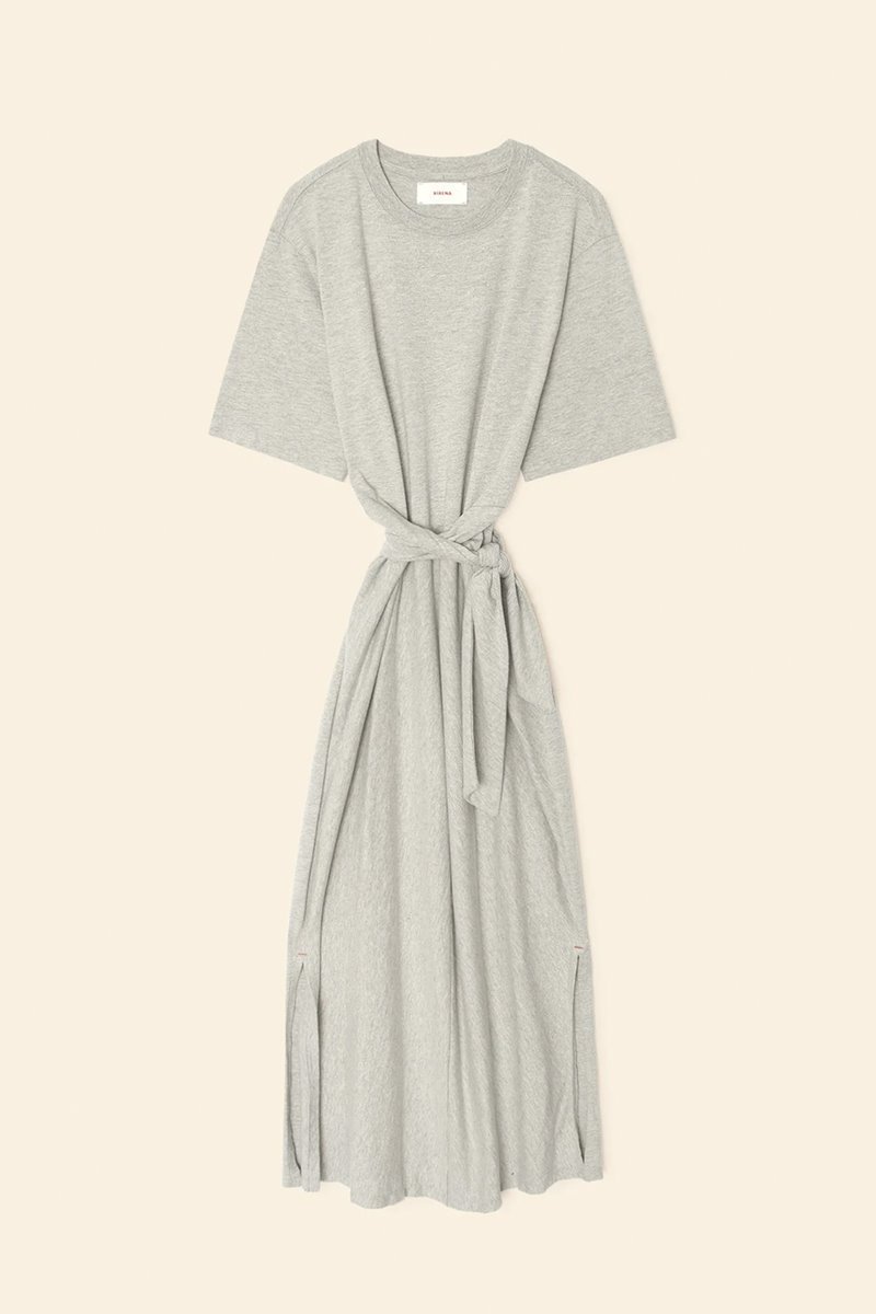 Xirena  tiana dress heather grey side