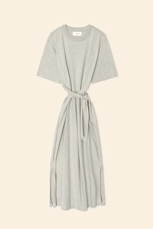 Xirena  tiana dress heather grey side