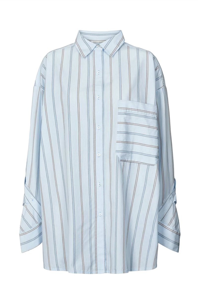 Rabens Saloner bobbies oversized shirt 