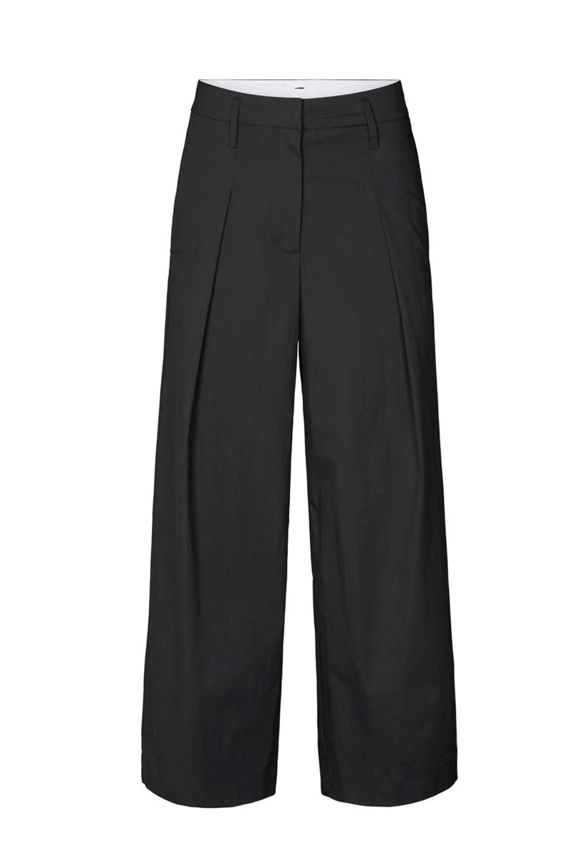 Rabens Saloner enel papery parallet pants black back