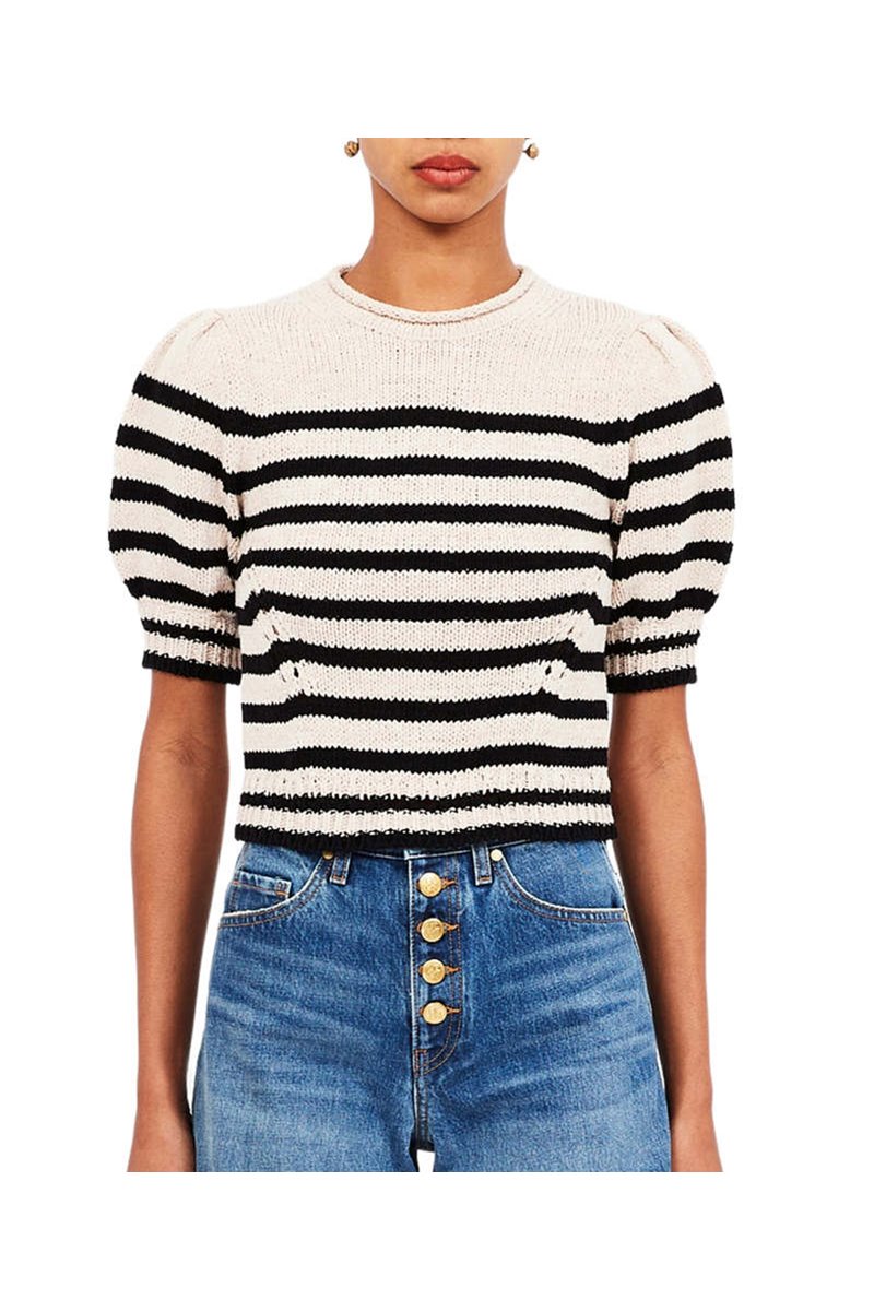 Ulla Johnson pia stripe knit  back