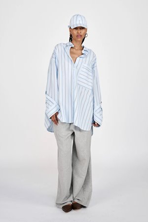 Rabens Saloner pointy sling back  dark brown back