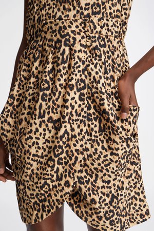 Munthe  pim dress camel side